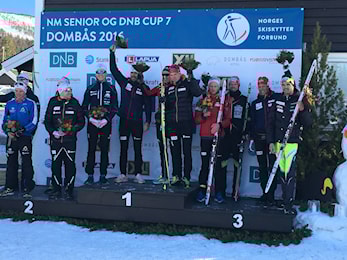 NM Dombås. Bronse Staffet til Agder